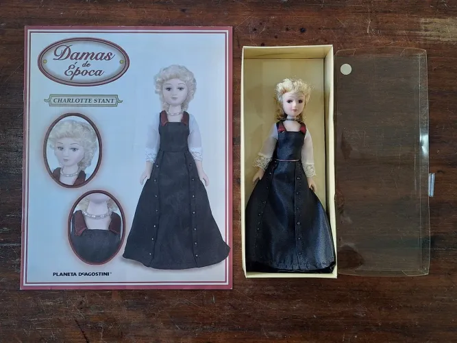 Charlotte Stant Boneca Damas da Época Planeta DeAgostini Colecionável