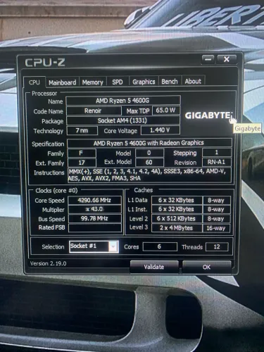 Ryzen 5 4600g