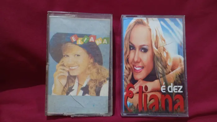 Lote de fita K7 da Eliana