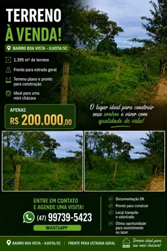 Vendo terreno