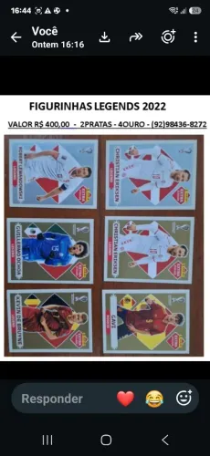 FIGURINHAS LEGENDS
