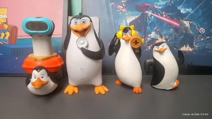 Personagens pinguins de Madagascar