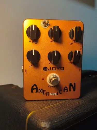 Pedal Joyo American Preamp c/ mod cab off