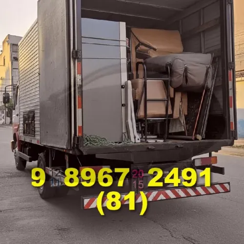 frete em caminhão baú com qualidade em boa viagem e jardim atlântico