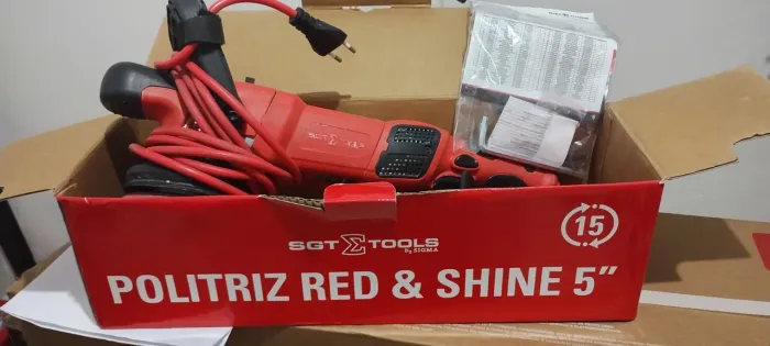VENDO POLITRIZ RED SHINE 15 ROTO ORBITAL