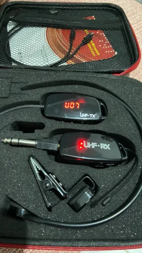 Microfone Sem Fio Para Instrumentos de Sopro