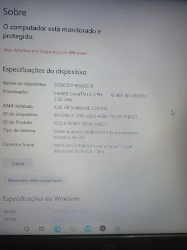 Notebook core i5