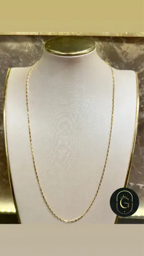 Cordão de ouro tijolinho com 5.3g ( LOJA FÍSICA )