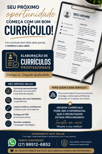 Currículo Profissional para chamar atenção de recrutadores