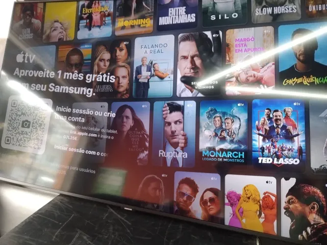 Televisão 50 polegada smart 4k samsung.