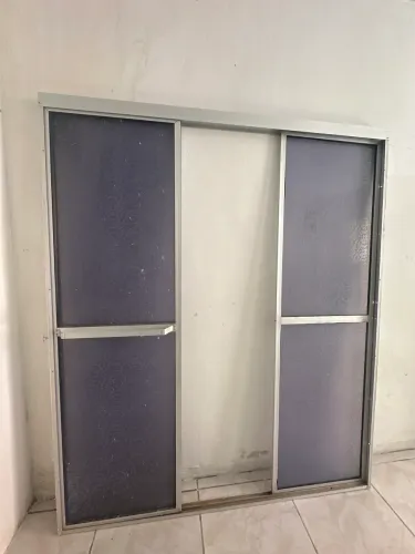 Box para banheiro Alumínio acrílico