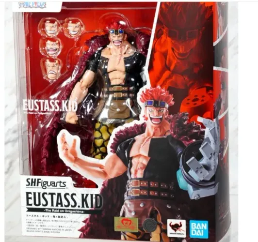 Figura de ação S.H.Figuarts Eustass Kid -Onigashima Uchiiri