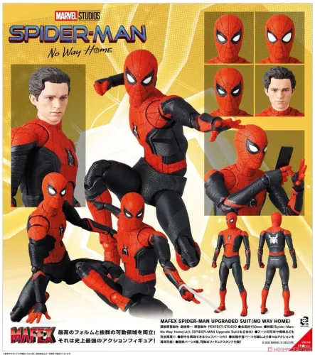 Spiderman Mafex Updgraded Suit