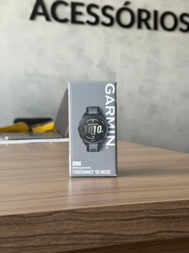 Garmin Forerunner 165 Music Preto Branco Originais Lacrados Pronta Entrega Loja Física
