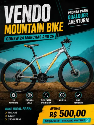 Bicicleta aro 26 endorphine Full shimano