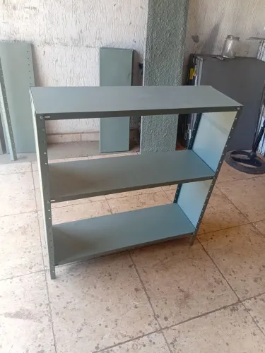 Prateleira ou bancada de aço 30cm