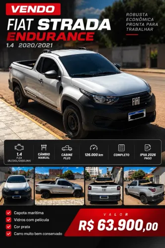 Fiat Strada Endurance 1.4 Flex 8V CS Plus 2021