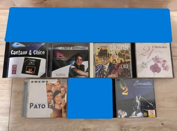 06 CDs Nacionais e Internacionais