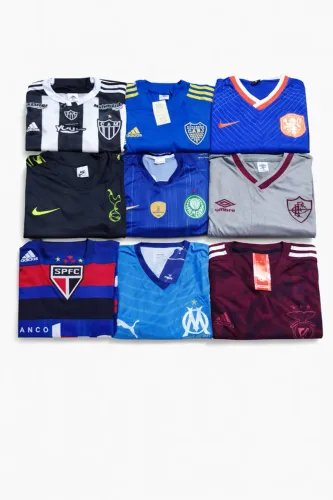 camisa 9 unidades de times de futebol