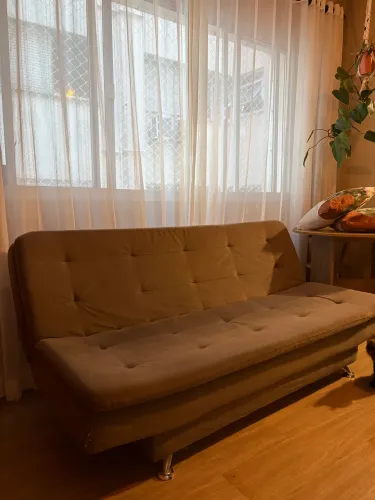 Vendo sofá cama e cama casal