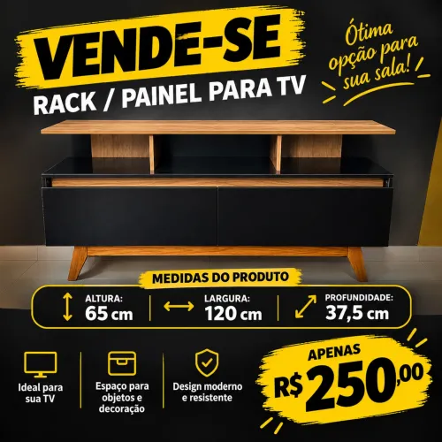 Rack para Tv ate 50 polegadas