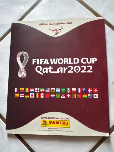 Álbum da copa de 2022 completo