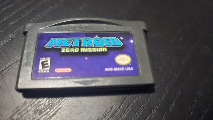 Jogo Metroid zero mission original GBA