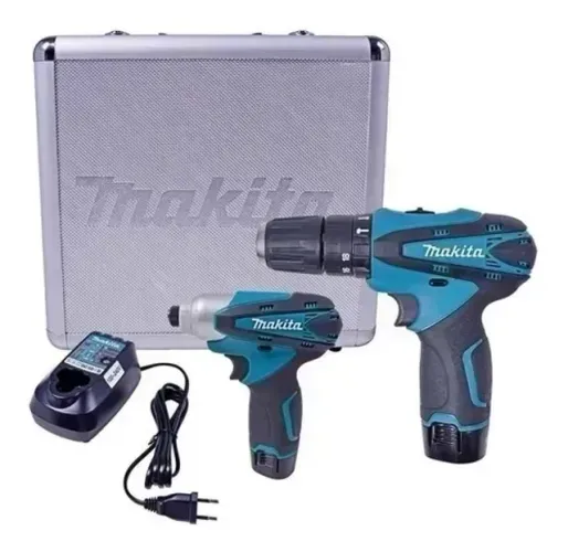 Furadeira E Parafusadeira Impacto 12v Bateria Makita Dk1493