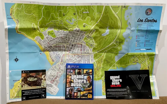 GTA V PARA COLECIONADOR (Leia)