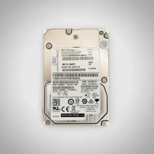 Hd Sas 300gb 15k Ibm 00wv957 St300mp0015 Para Servidor (Recondicionado)