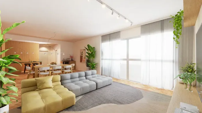 Apartamento 168m², 3 Suítes, Planejados, Ar-Condicionado e Varanda | Pronto para Morar