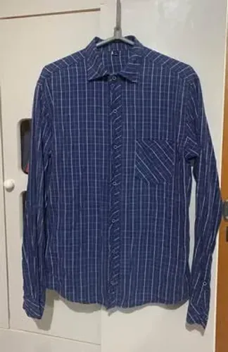 Camisa masculina xadrez 2 M