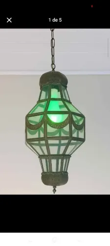 Grande lustre marroquino