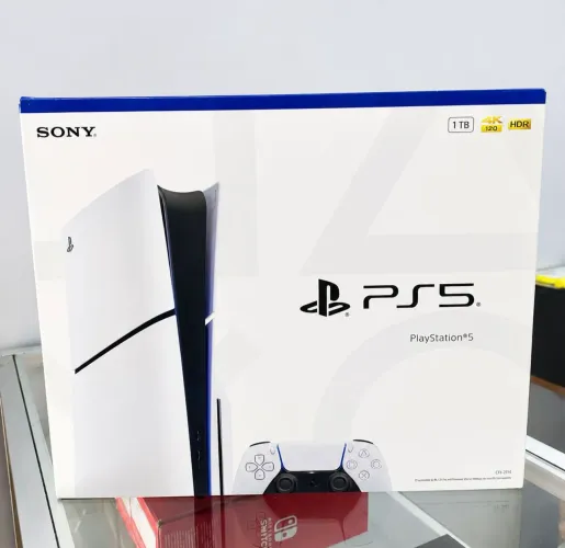 Playstation 5 Slim c/Disco 1TB - Novo lacrado