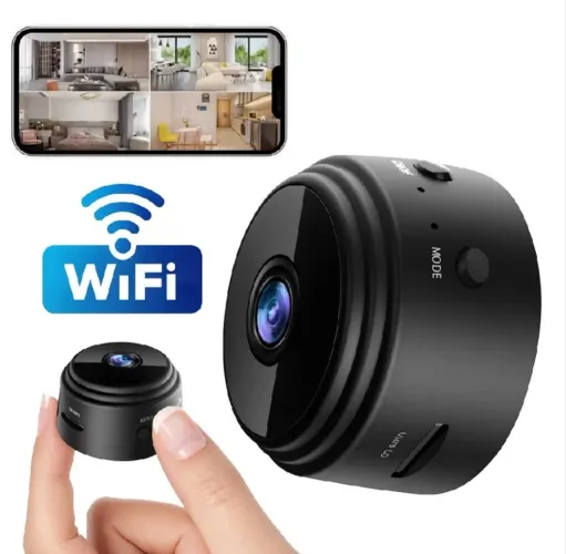 Câmera de vigilância A9 HD Sem Fio Wi-Fi Imagem Nítida Segurança Noturna Monitoramento