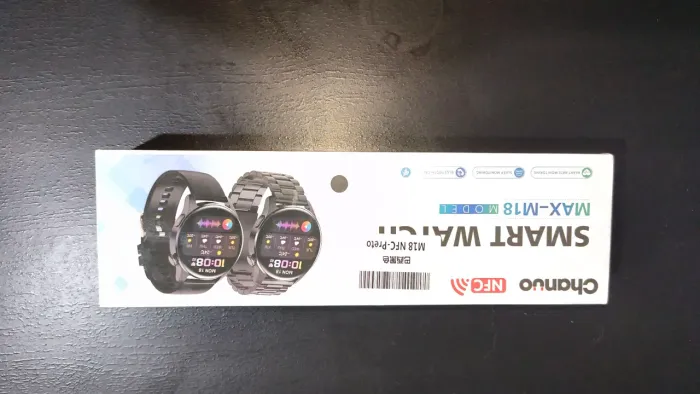 Relógio Smartwatch M18NFC Preto