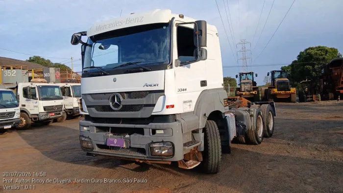 Mercedes-Benz Axor 3344/48 6X4 E5 2020/2020 Vamos Seminovos Ribeirão Preto