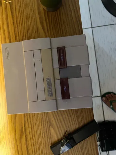 SUPER NINTENDO FAT COM JOGOS