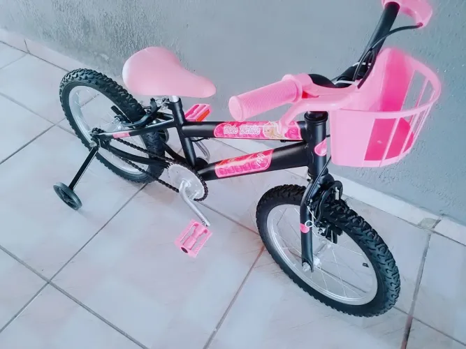 Linda bicicleta aro 16
