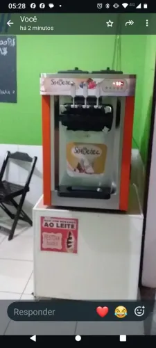 Máquina de sorvete