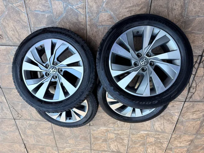 Roda Vw Polo Tsi Comfortline / Highline Aro 16 Original M L!