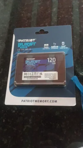 SSD 120 GB - Original - novo 6 meses de garantia