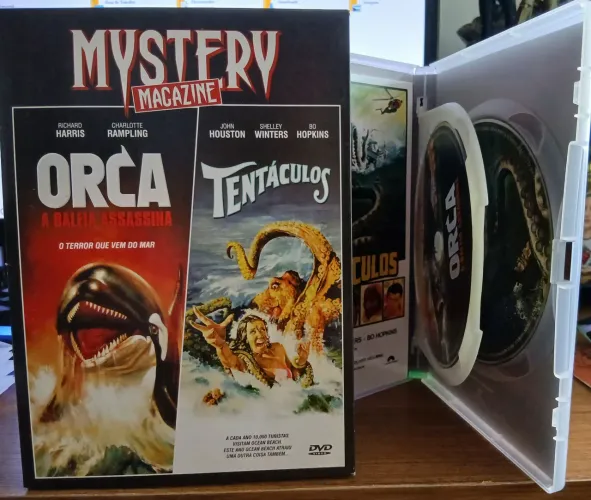Dvd Mystery magazine - A orca e tentáculos