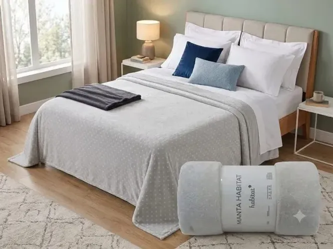 Cama mesa e banho