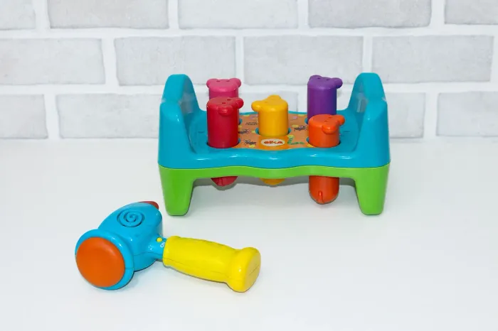brinquedo didádito bate rebate minhoquinhas