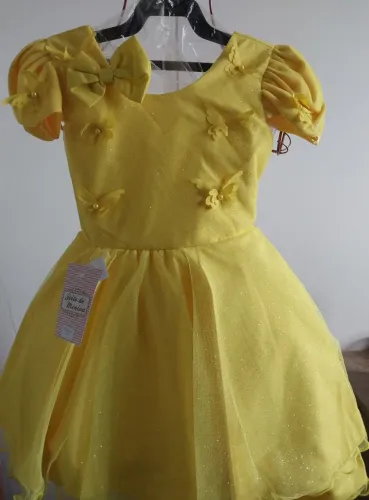 Vestido para festa infantil