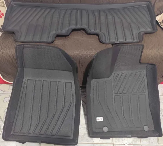Kit tapetes originais BYD Dolphin Mini borda elevada