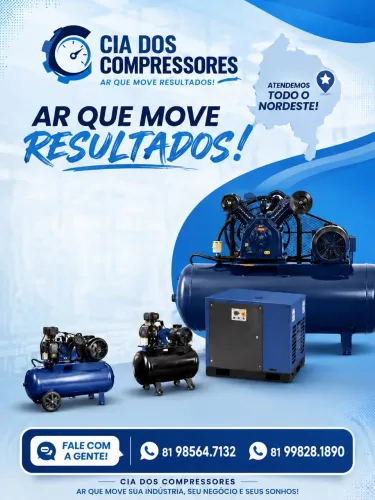 Compressor de Ar Industrial | Venda, Manutenção e Instalação