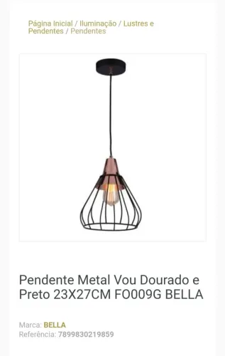 Pendente Bela 