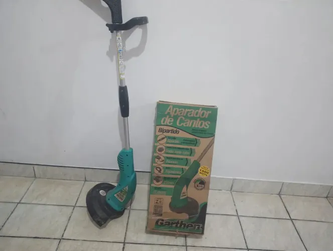 Roçadeira elétrica Garthen ( bipartido ) 1500w